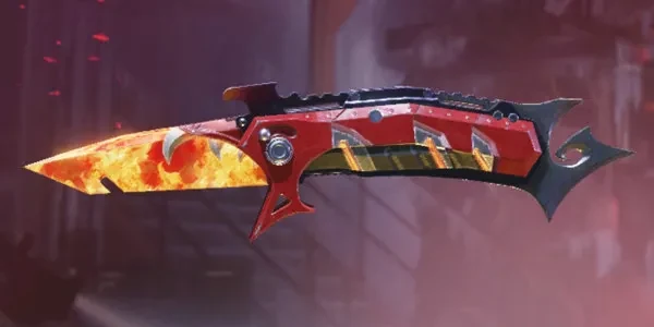 Folding Knife - Flameshard در گردونه چاپر لجند کالاف
