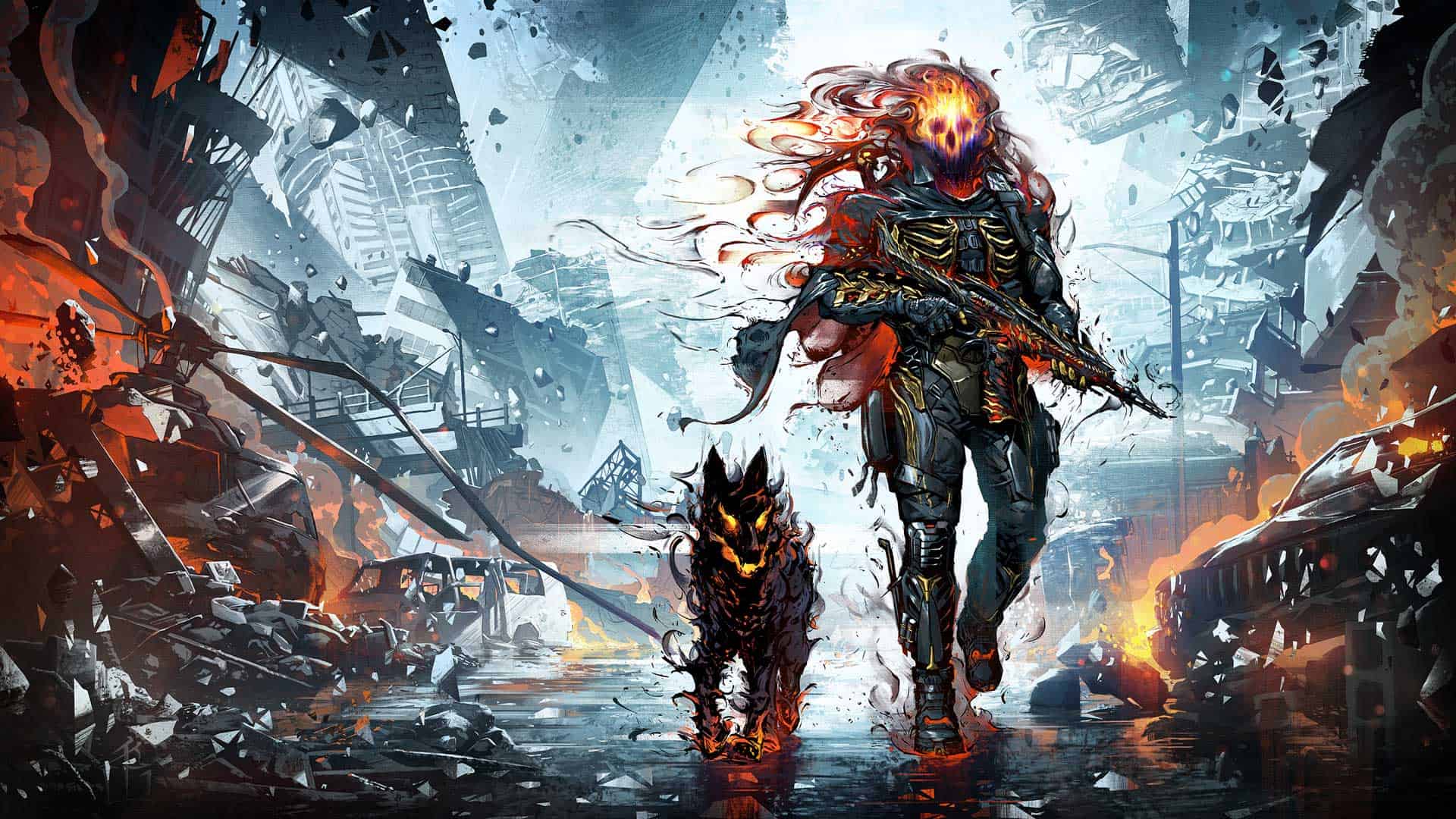 عکس گوست متیک کالاف دیوتی موبایل (Mythic Ghost – Eternal Siege) با سگش Riley