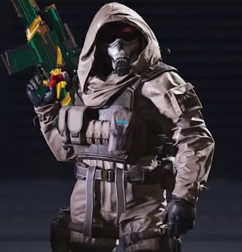 عکس گوست هزمت کالاف دیوتی موبایل (Ghost – Hazmat)