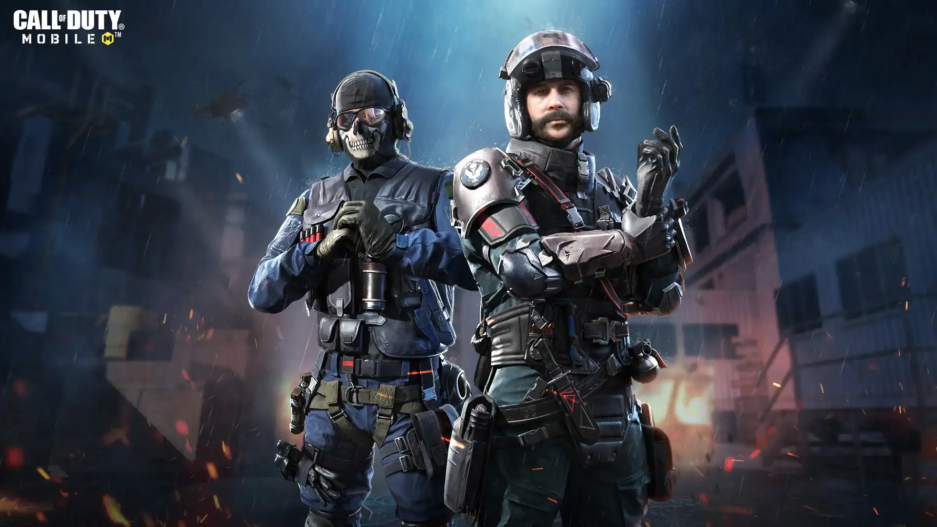 عکس گوست تسک فورس کالاف دیوتی موبایل (Ghost – Taskforce) در پوستر فصل Task Force 141